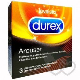 Durex Arouser prezervatyvai 3 vnt. | SafeSex