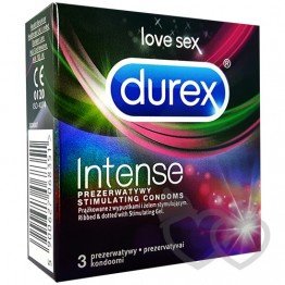 Durex Intense prezervatyvai 3 vnt. | SafeSex