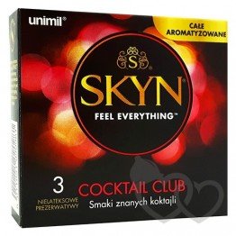 SKYN Cocktail Club prezervatyvai 3 vnt. | SafeSex