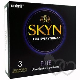 SKYN Elite prezervatyvai 3 vnt. | SafeSex
