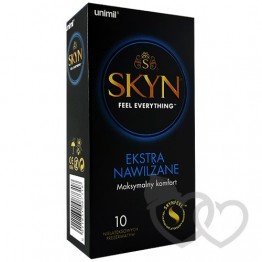 SKYN Extra Lubricated prezervatyvai 10 vnt. | SafeSex