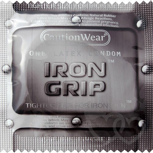 Caution Wear Iron Grip prezervatyvai | SafeSex Caution Wear Iron Grip prezervatyvai | SafeSex