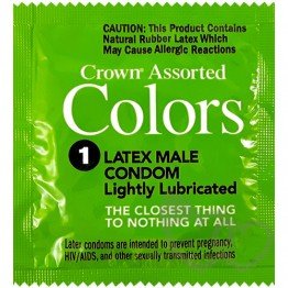 Crown Assorted Colors prezervatyvai | SafeSex