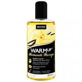 JoyDivision WARMup Vanilla masažo aliejus 150ml | SafeSex