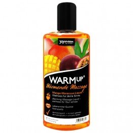 JoyDivision WARMup Mango & Maracuya masažo aliejus 150ml | SafeSex
