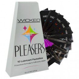 Wicked Pleasers lubrikantų rinkinys 10 x 4ml-2 | SafeSex