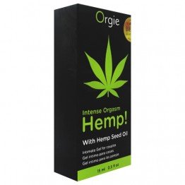 Orgie Intense Orgasm Hemp! gelis 15ml | SafeSex