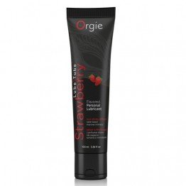 Orgie Lube Tube Strawberry 100ml | SafeSex