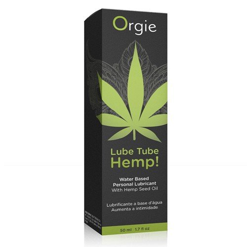 Orgie Lube Tube Hemp 50ml | SafeSex