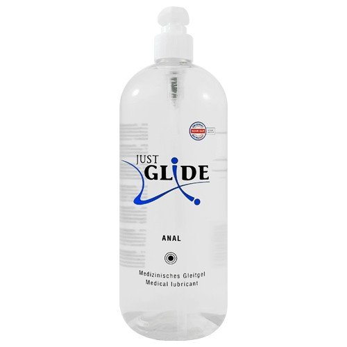 Just Glide Anal lubrikantas analiniam seksui 1000ml | SafeSex