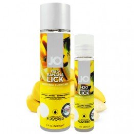 Bananų aromato System JO H2O Banana Lick 120ml | SafeSex