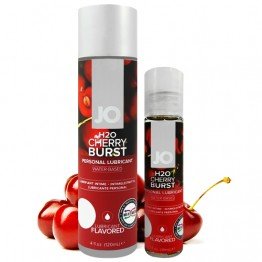 Vyšnių aromato System JO H2O Cherry Burst lubrikantas 120ml | SafeSex