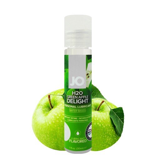 Obuolių aromato System JO H2O Green Apple lubrikantas 30ml | SafeSex