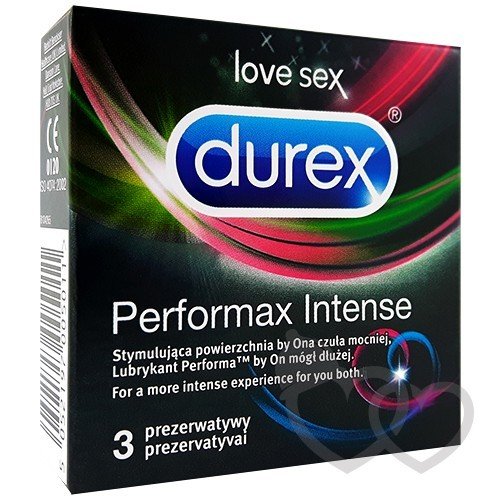 Durex Performax Intense prezervatyvai 3 vnt. | SafeSex