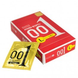 Okamoto 001 L-Size prezervatyvai 3 vnt.-2 | SafeSex