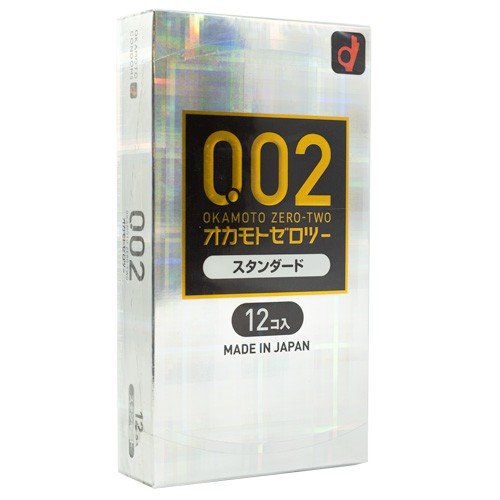 Okamoto Zero Two 002! prezervatyvai 12 vnt. | SafeSex