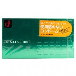 Okamoto Skinless 1000 prezervatyvai 12 vnt. | SafeSex