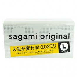 Sagami Original 002 L-Size prezervatyvai 10 vnt. | SafeSex