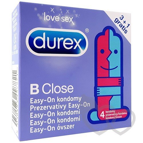 Durex B Close prezervatyvai 4 vnt. | SafeSex