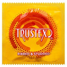 Trustex Ribbed & Studded prezervatyvai | SafeSex