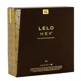 Lelo Hex Respect XL prezervatyvai 36 vnt. | SafeSex