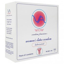 VA W.O.W Female prezervatyvai 3 vnt. | SafeSex