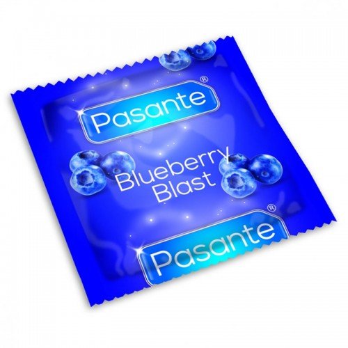 Pasante Blueberry Blast prezervatyvas | Safesex.lt Pasante Blueberry Blast prezervatyvas | Safesex.lt