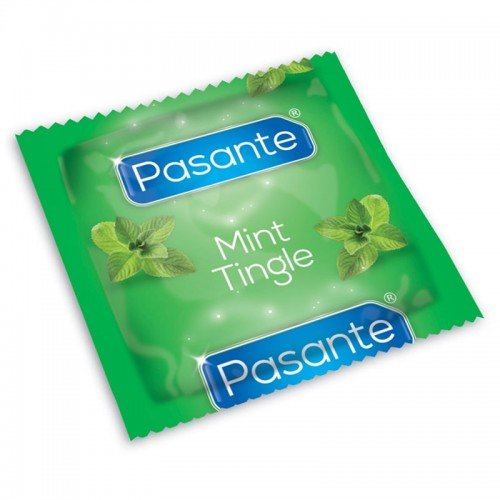 Pasante Mint Tingle prezervatyvai | SafeSex