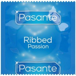 Pasante Ribbed prezervatyvai | SafeSex
