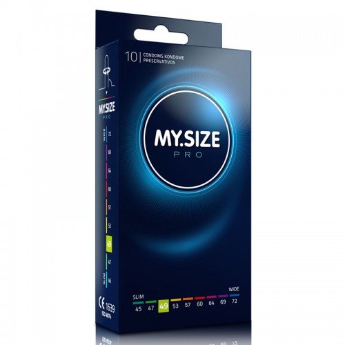 MY.SIZE Pro 49mm prezervatyvai 10 vnt. | SafeSex MY.SIZE Pro 49mm prezervatyvai 10 vnt. | SafeSex
