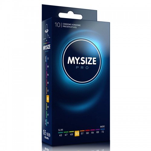 MY.SIZE Pro 53mm prezervatyvai 10 vnt. | SafeSex