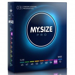 MY.SIZE Pro 69mm prezervatyvai 10 vnt. | SafeSex