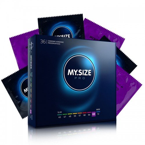 MY.SIZE Pro 69mm prezervatyvai 36 vnt. | SafeSex