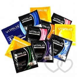 Vitalis Mix prezervatyvų rinkinys | SafeSex