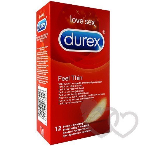 Durex Thin Feel prezervatyvai 12 vnt. | SafeSex