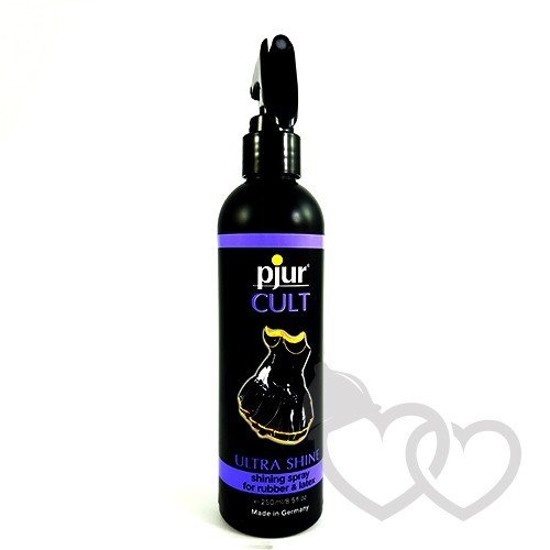 pjur Cult Ultra Shine purškiklis lateksui ir odai 250ml | SafeSex pjur Cult Ultra Shine purškiklis lateksui ir odai 250ml | SafeSex