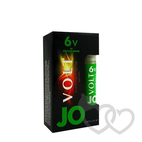 System JO 6VOLT Arousing Tingling serumas 2ml | SafeSex