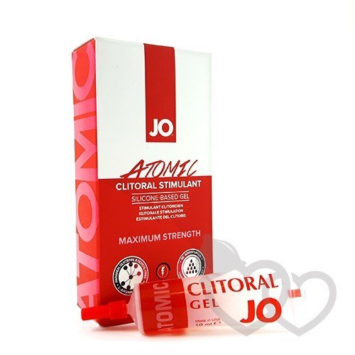System JO Atomic Clitoral Stimulant gelis 10ml | SafeSex