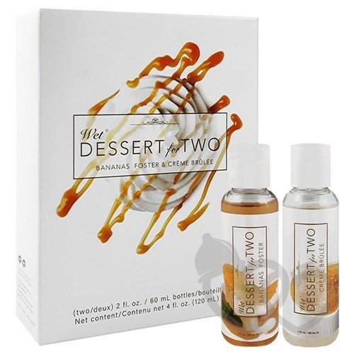 Wet Dessert for Two 2x60ml lubrikantas | SafeSex Wet Dessert for Two 2x60ml lubrikantas | SafeSex