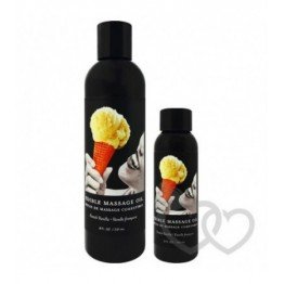 Earthly Body Vanilla Edible masažo aliejus 237ml | SafeSex