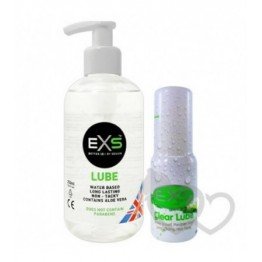 EXS Clear Lube vandens pagrindo lubrikantas 250ml | SafeSex