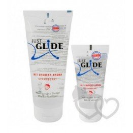 Just Glide Strawberry lubrikantas 200ml | SafeSex