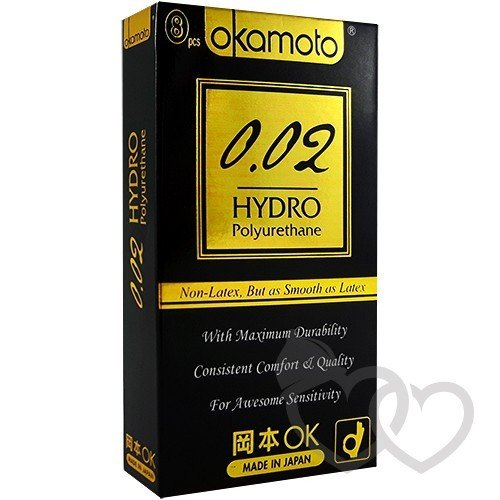 Okamoto 002 Hydro prezervatyvai 8 vnt. | SafeSex Okamoto 002 Hydro prezervatyvai 8 vnt. | SafeSex