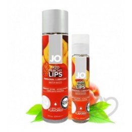 Persikų aromato System JO H2O Peachy Lips 120ml | SafeSex