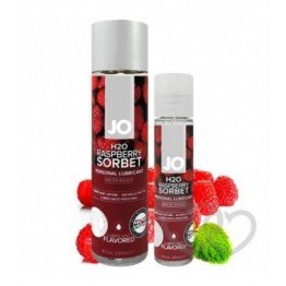 Aviečių aromato System JO H2O Raspberry Sorbet 120ml | SafeSex