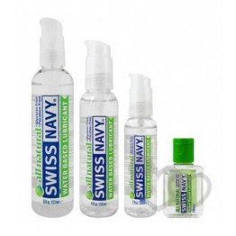 Swiss Navy ALL NATURAL Water-based lubrikantas 118ml | SafeSex