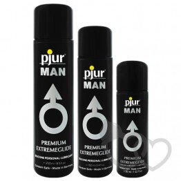 pjur MAN Premium Extreme Glide lubrikantas 100ml | SafeSex