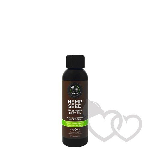 Earthly Body Hemp Seed Naked in the Woods masažo aliejus 60ml | SafeSex Earthly Body Hemp Seed Naked in the Woods masažo aliejus 60ml | SafeSex
