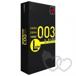Okamoto 003 L prezervatyvai 10 vnt. | SafeSex