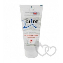 Just Glide Strawberry lubrikantas 200ml | SafeSex